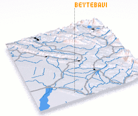 3d view of Beyt-e Bāvī