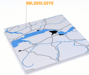 3d view of Malo-Dolgoye