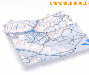 3d view of Emāmzādeh ‘Abdollāh