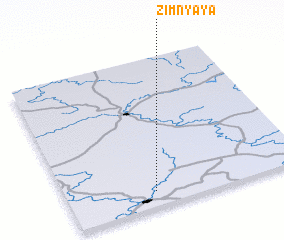 3d view of Zimnyaya