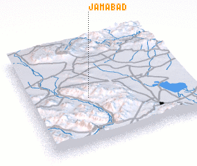 3d view of Jāmābād