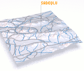 3d view of Şādeqlū