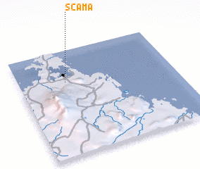 3d view of Scama