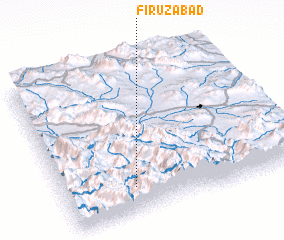 3d view of Fīrūzābād