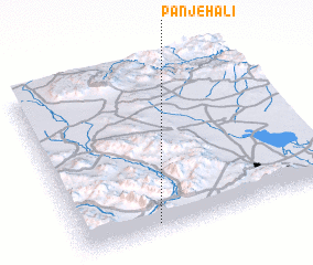 3d view of Panjeh ‘Alī