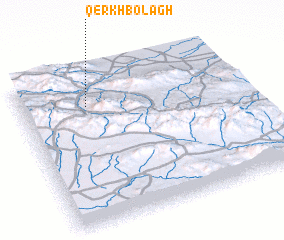 3d view of Qerkh Bolāgh