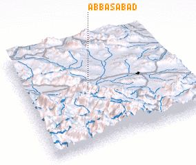 3d view of ‘Abbāsābād