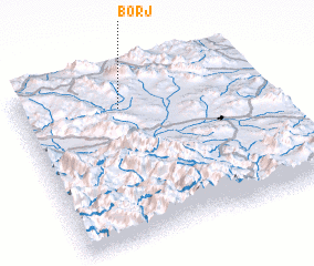 3d view of Borj
