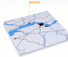 3d view of Razumy