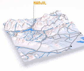 3d view of Manjīl