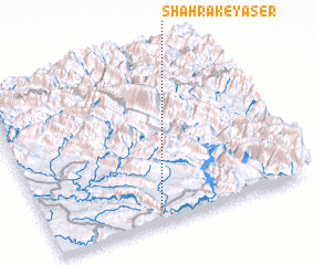 3d view of Shahrak-e Yāser