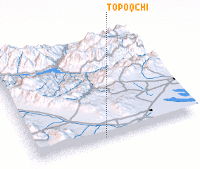 3d view of Ţopoqchī