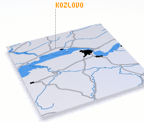 3d view of Kozlovo