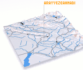 3d view of ‘Arayyeẕ-e Aḩmadī