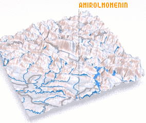 3d view of Amīr ol Mo\