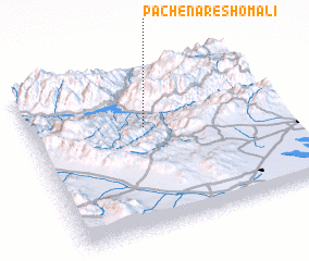 3d view of Pāchenār-e Shomālī