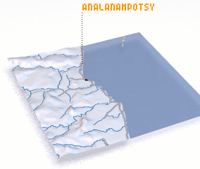 3d view of Analanampotsy