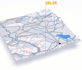 3d view of Qal‘eh