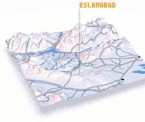 3d view of Eslāmābād