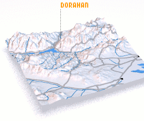 3d view of Dorāhān