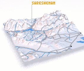 3d view of Sar-e Shemām
