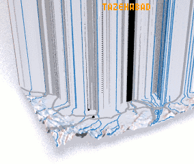 3d view of Tāzehābād