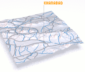 3d view of Khānābād