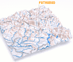 3d view of Fatḩābād