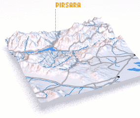 3d view of Pīr Sarā