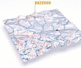 3d view of Bāzeneh