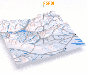 3d view of Asadī