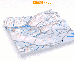 3d view of Khāşeh Kūl