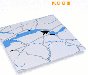 3d view of Pechënki