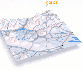 3d view of Qalāt