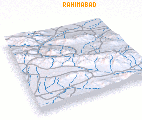 3d view of Raḩīmābād