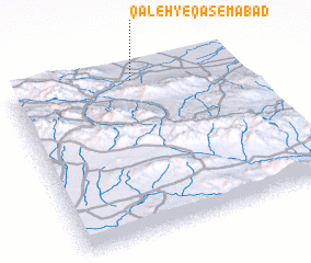 3d view of Qal‘eh-ye Qāsemābād