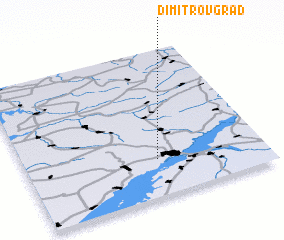 3d view of Dimitrovgrad