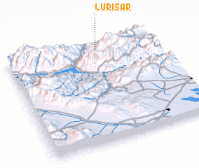 3d view of Lūrī Sar