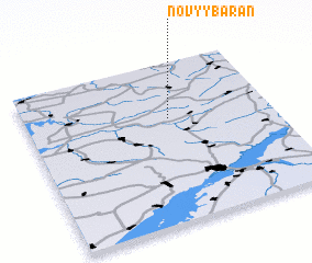 3d view of Novyy Baran