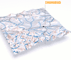 3d view of Shāhābād