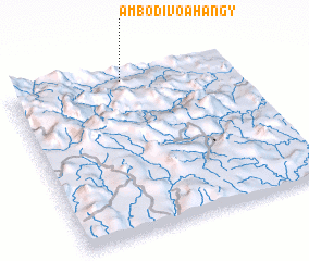 3d view of Ambodivoahangy