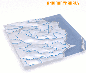 3d view of Ambinanymahaly