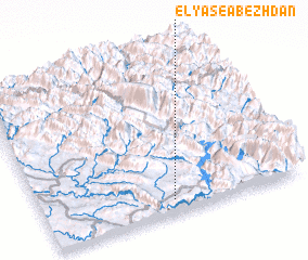 3d view of Elyās-e Ābezhdān