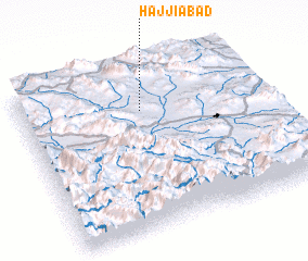 3d view of Ḩājjīābād