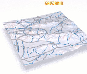 3d view of Gāv Zamīn