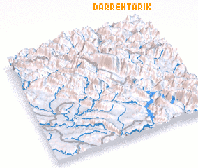 3d view of Darreh Tārīk