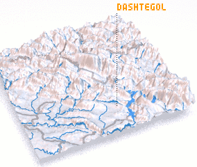 3d view of Dasht-e Gol