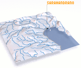 3d view of Sarahandrano