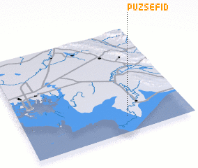 3d view of Pūz Sefīd