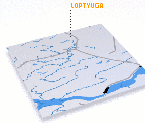 3d view of Loptyuga